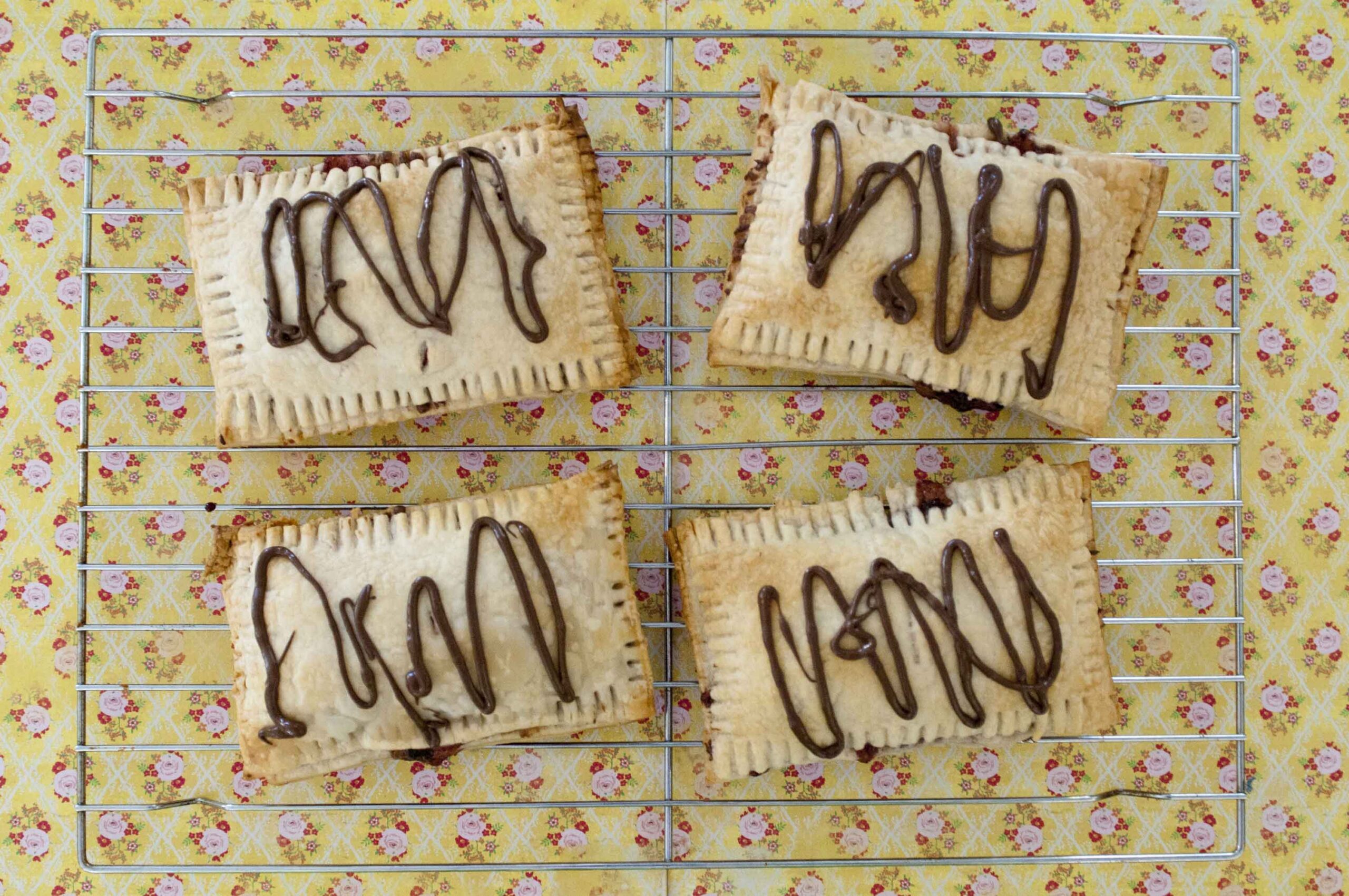 Strawberry and Nutella Pop Tarts