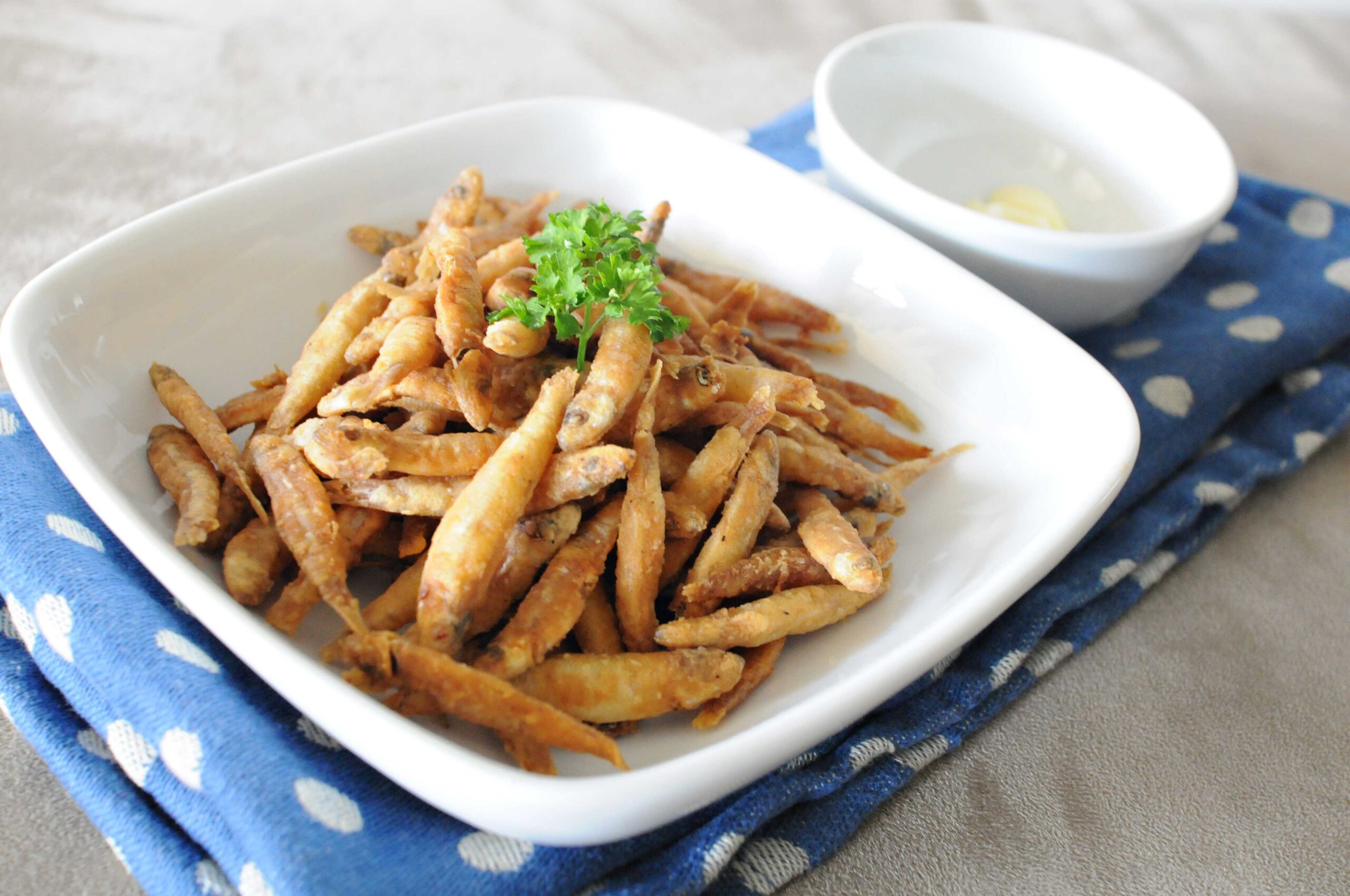 Fried White Bait