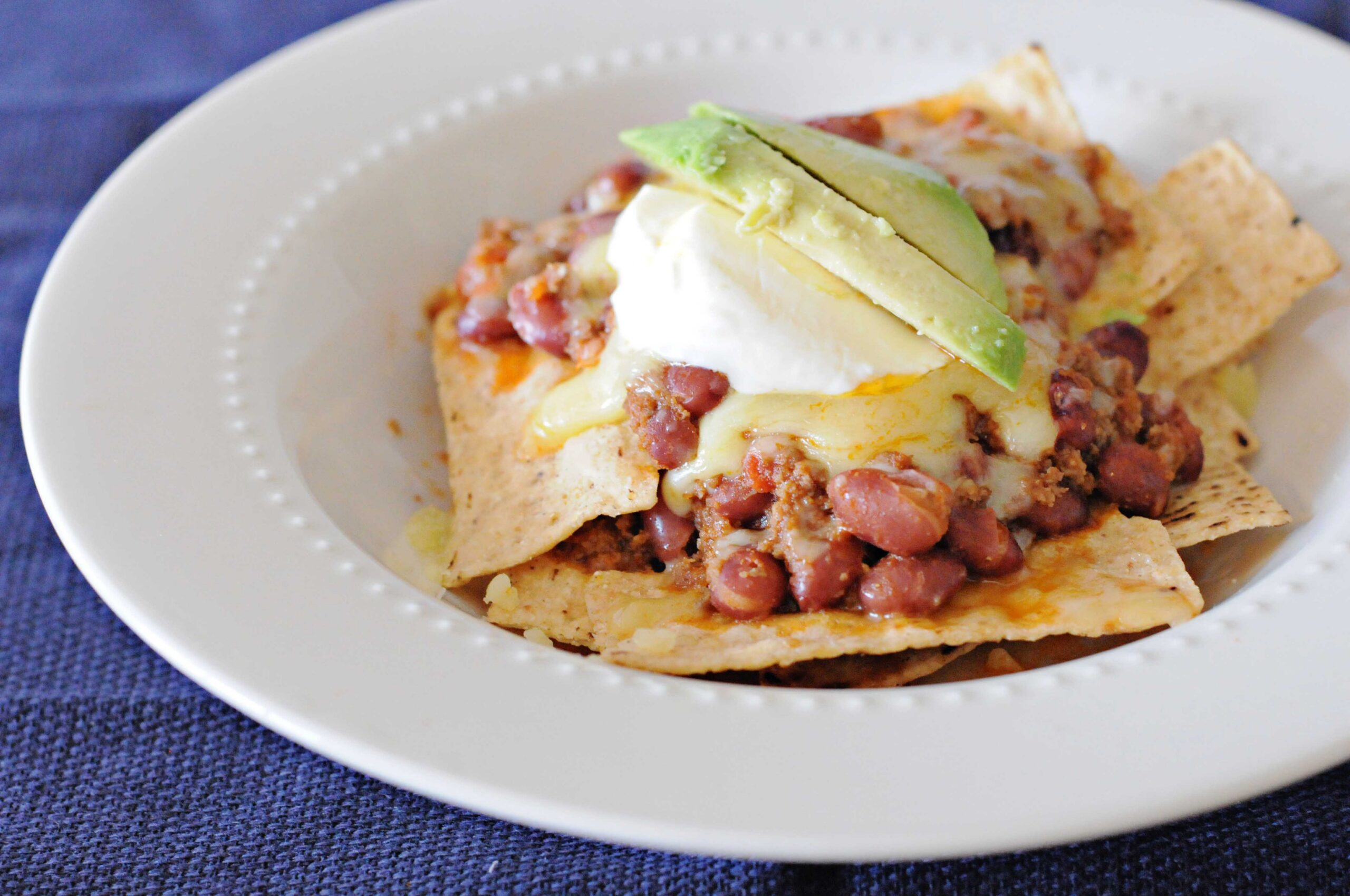 Beef and Beans Nachos