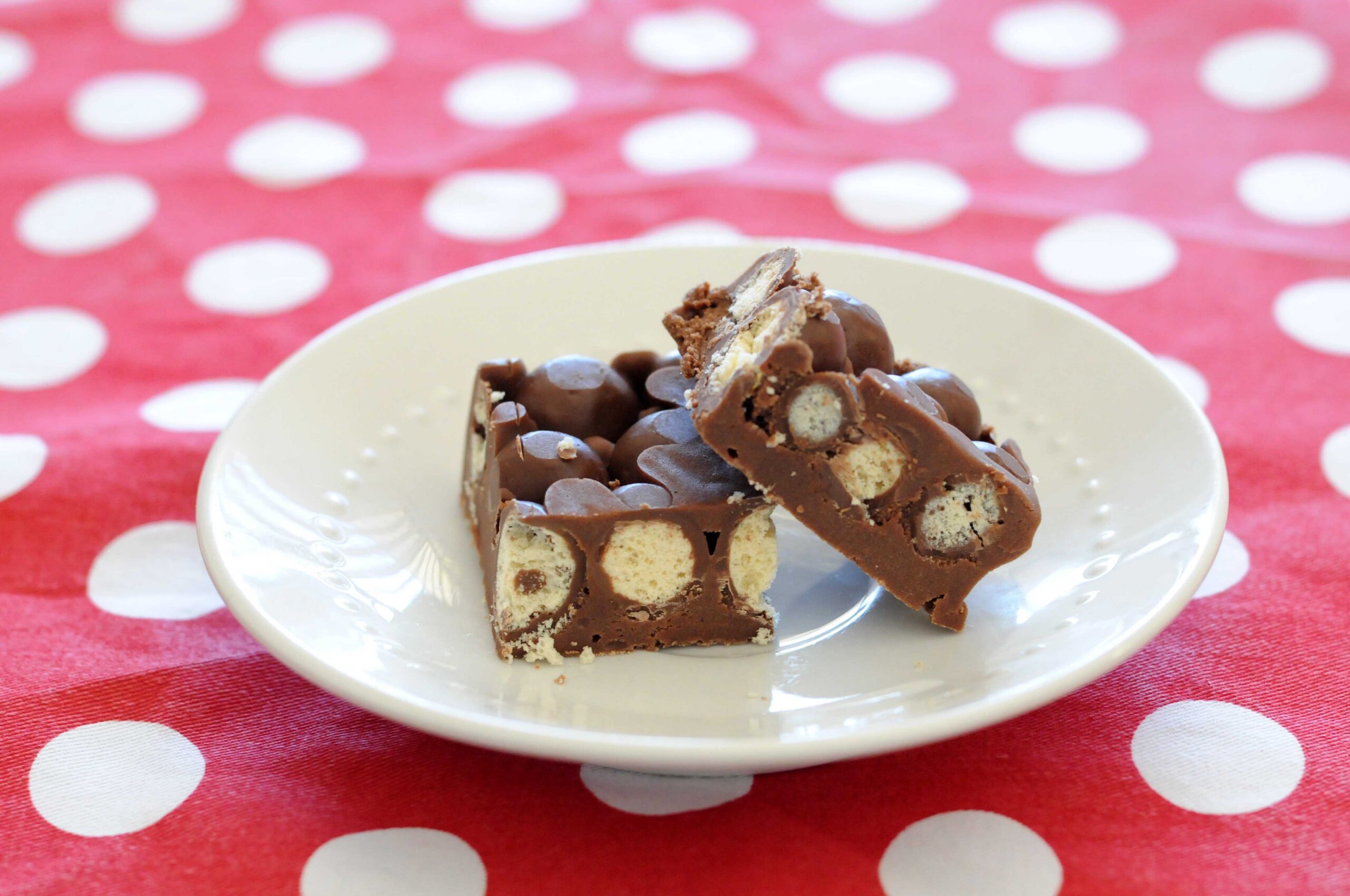 Chocolate Malteser Fudge