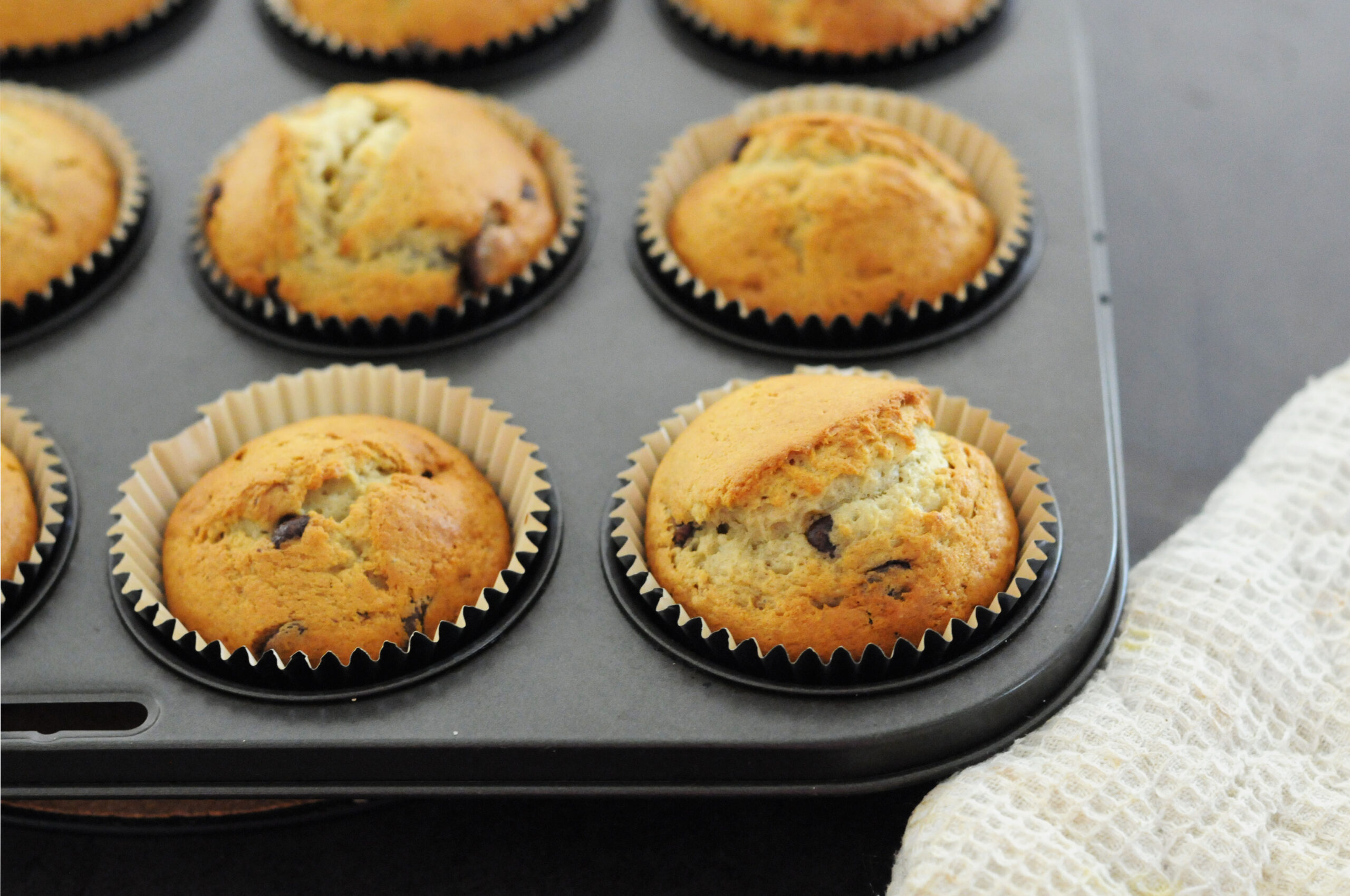 Banana Choc Chip Muffins