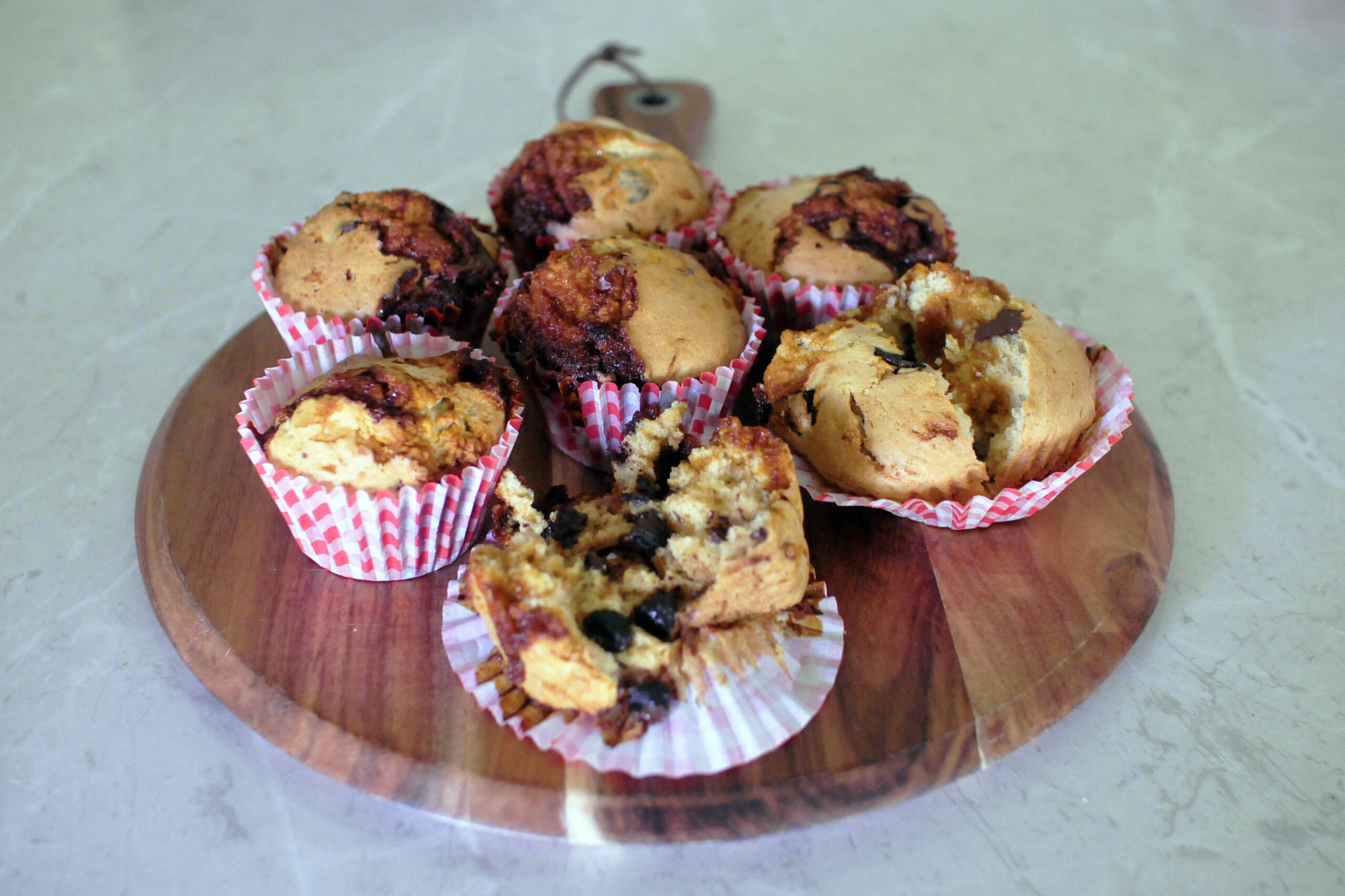 Honeycomb and Choc Chip Muffins
